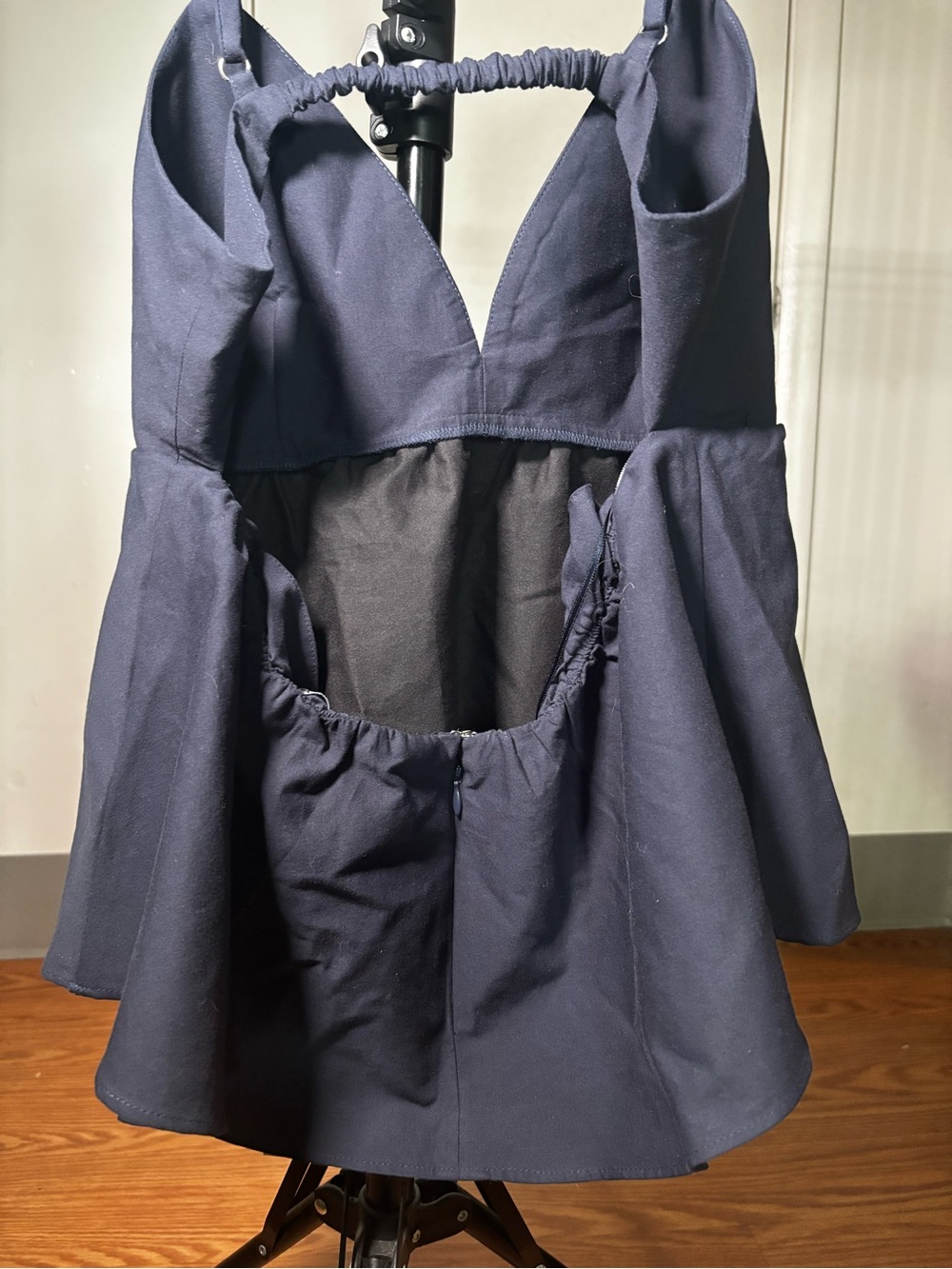 Abercrombie & Fitch Navy Blue Mini Dress - Picture 5 of 5